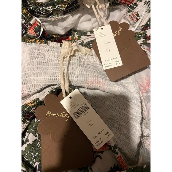 NEW! Anthropologie Forever That Girl Printed Skirt Set - Picture 13 of 14